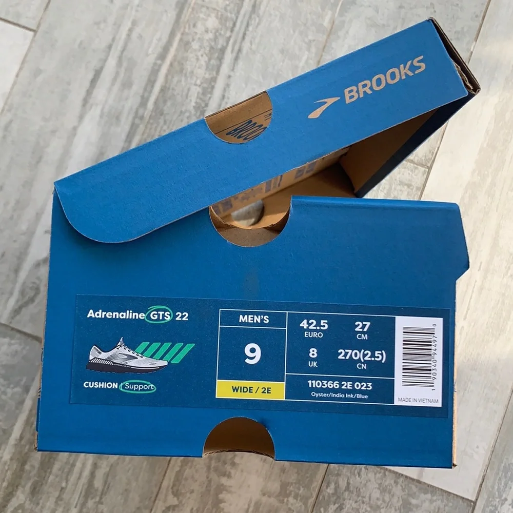 1pcs Brooks Gift Wrap Packaging Shoe Box